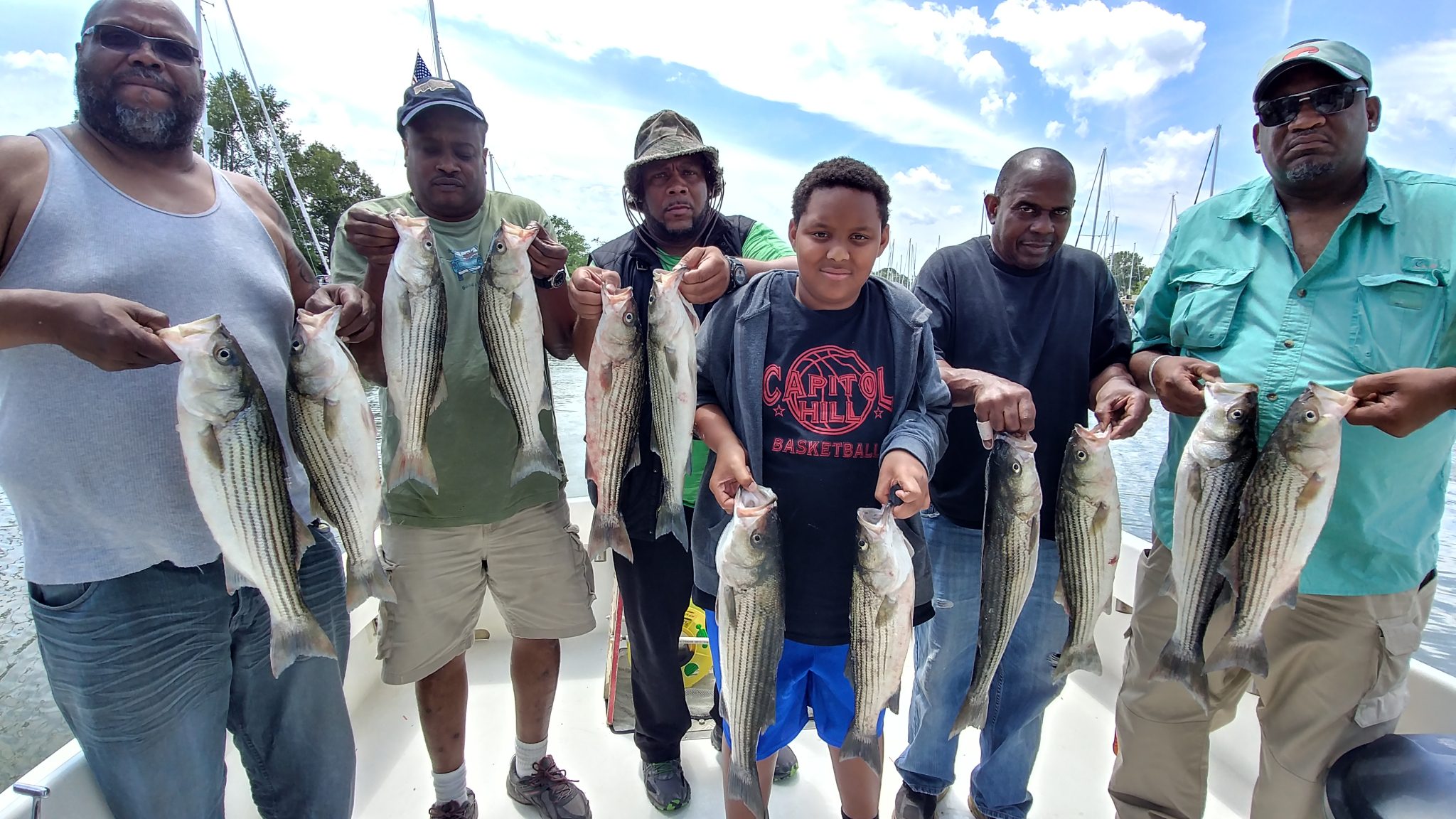 Chesapeake Bay Fishing Charter Chasing Down Chesapeake Rockfish